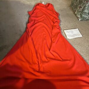 a new day Vibrant Red Maxi Dress
